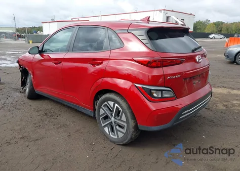 2022 Hyundai Kona Electric Sel z USA, uszkodzony, nr VIN KM8K33AG4NU152341